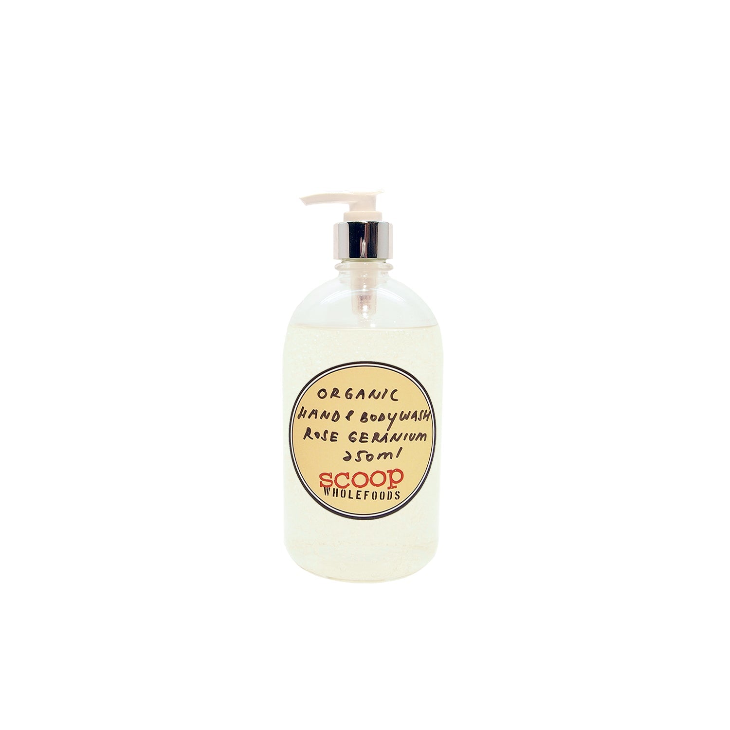 Organic Rose Geranium Hand & Body Wash Beauty And Bath