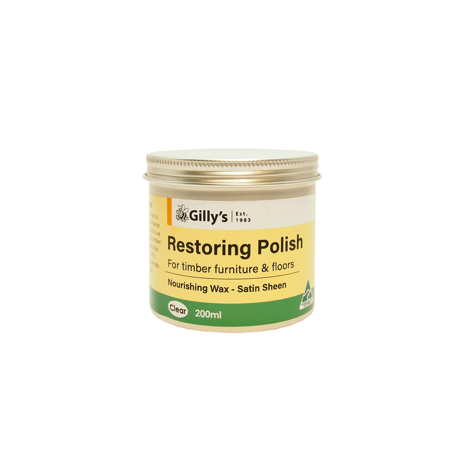 Gilly's Timber Restoring Polish 200ML Home And Living