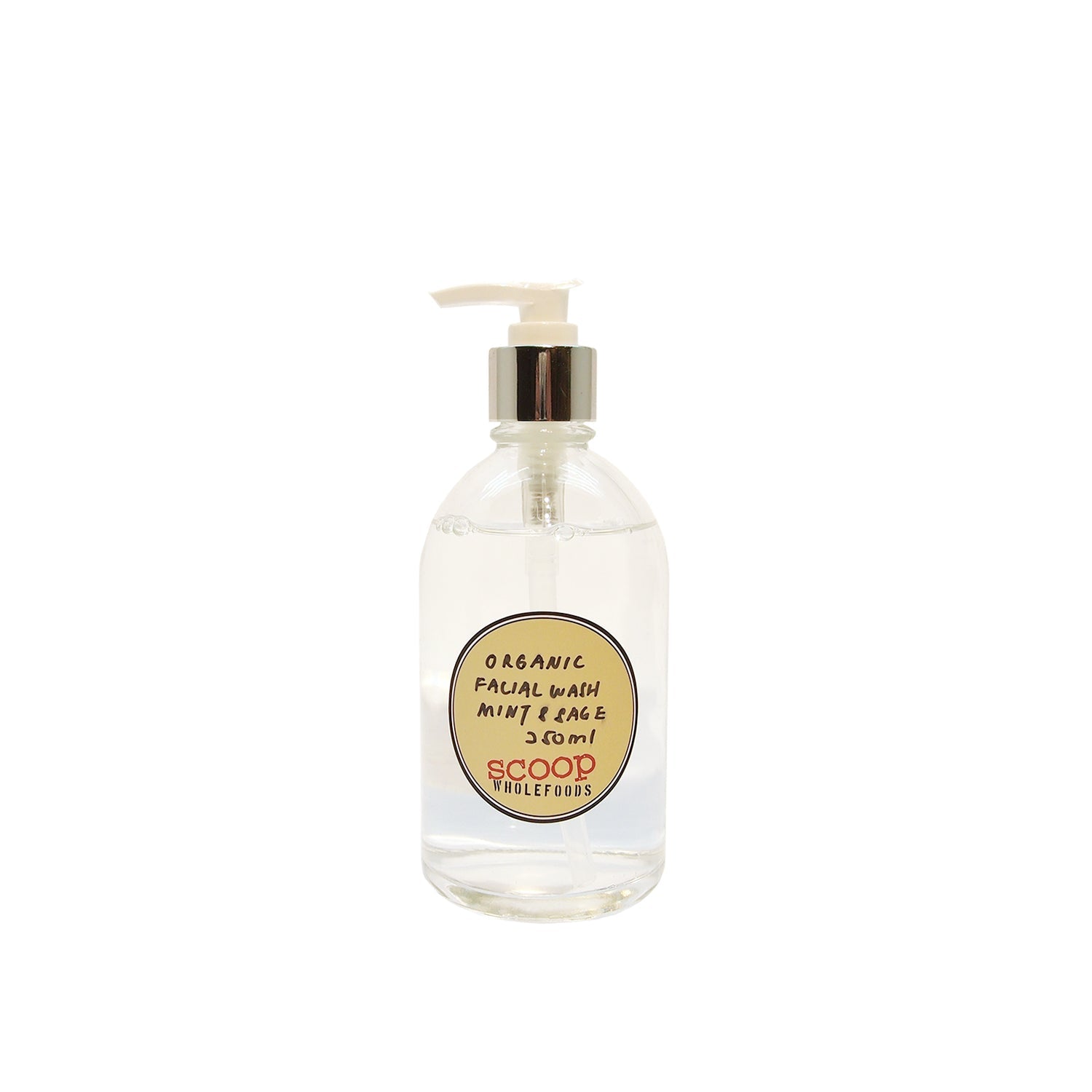 Organic Mint & Sage Facial Wash Beauty And Bath