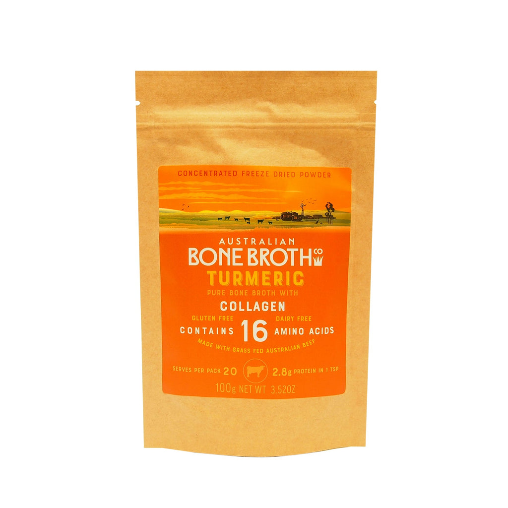 Turmeric Freeze-Dried Bone Broth Powder 100G
